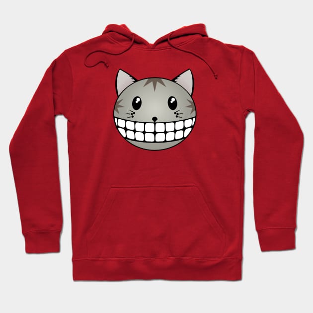 Cat smile hoodie new arrivals